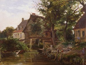 溪边的小屋，1824年